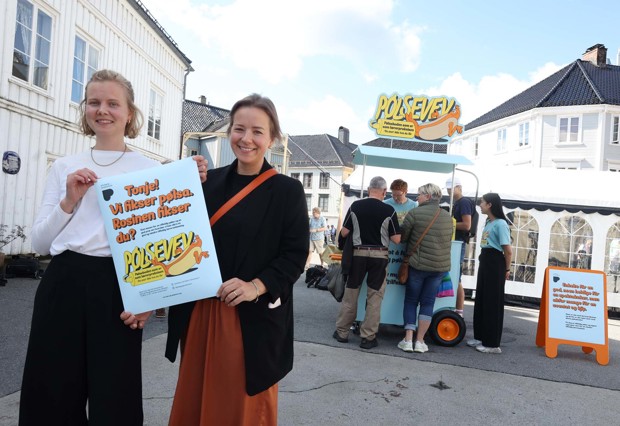 Pølsevev i Arendal: - Flere kunne med fordel brukt reklamebyråene sine