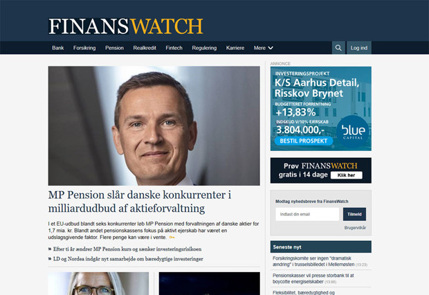 Dansk mediekjempe etablerer seg i Norge med nytt finansnettsted
